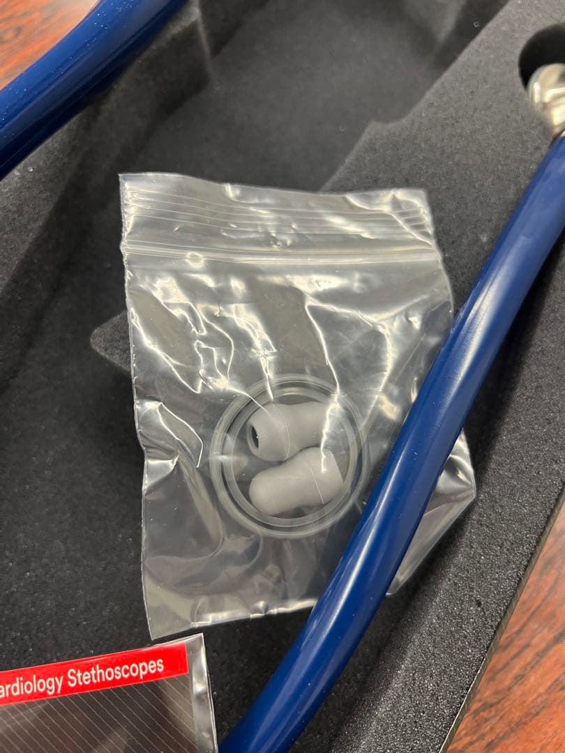 未使用　リットマン 聴診器 カーディオロジーIV 6154(ネイビーブルー)