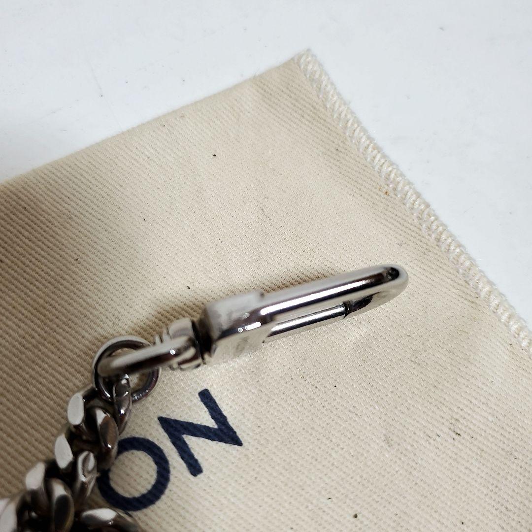 正規品　ルイヴィトン　ウォレットチェーン　シルバーカラビナ　ネックレス