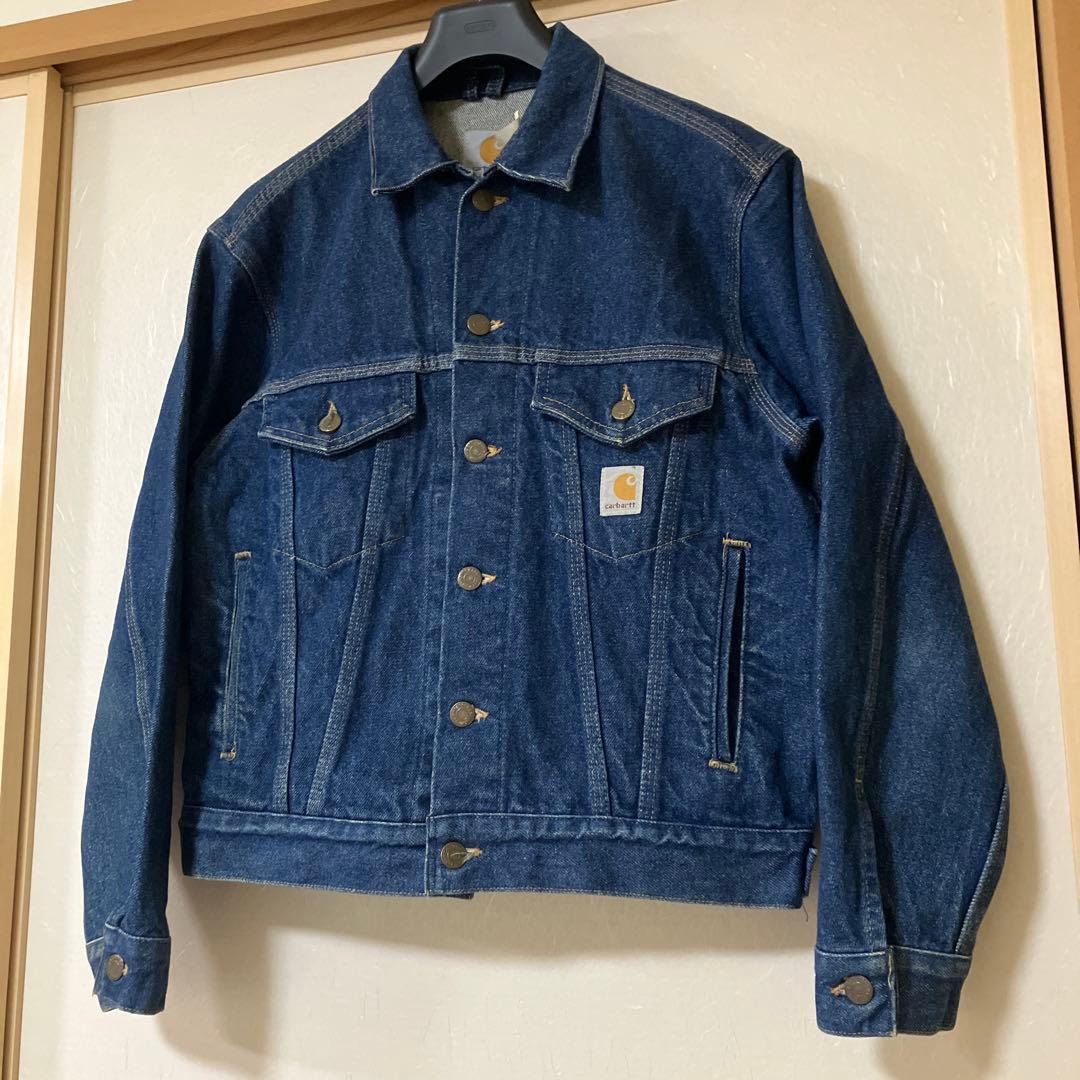D*ル様 Carhartt デニムトラッカージャケット 90s 42 カーハート
