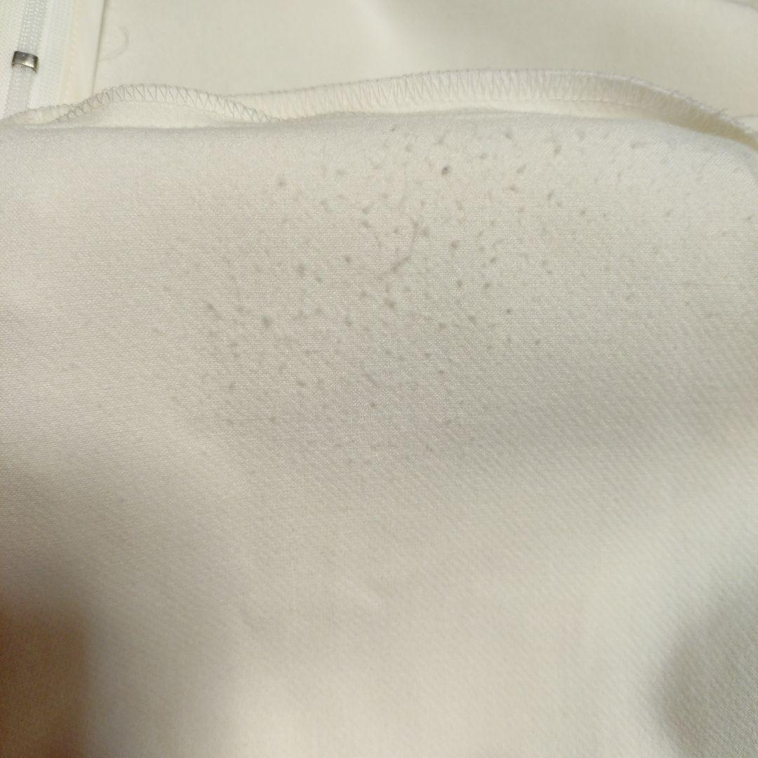 YOKO CHAN長袖ブラウス　パール　ホワイト白