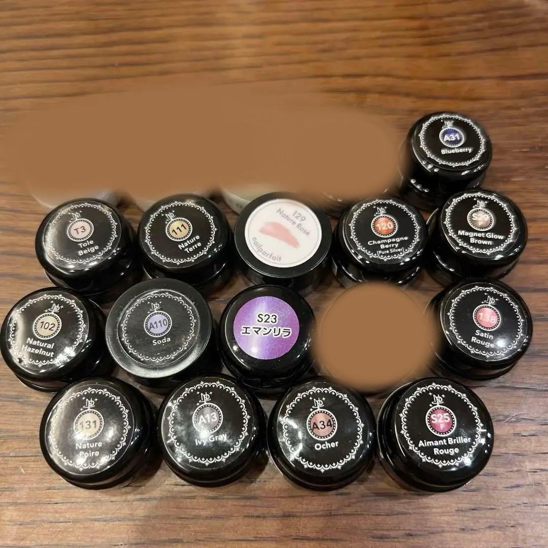 ネイルパフェジェル　アレルギー対応ジェルネイル　マグネット　まとめ売り　セット