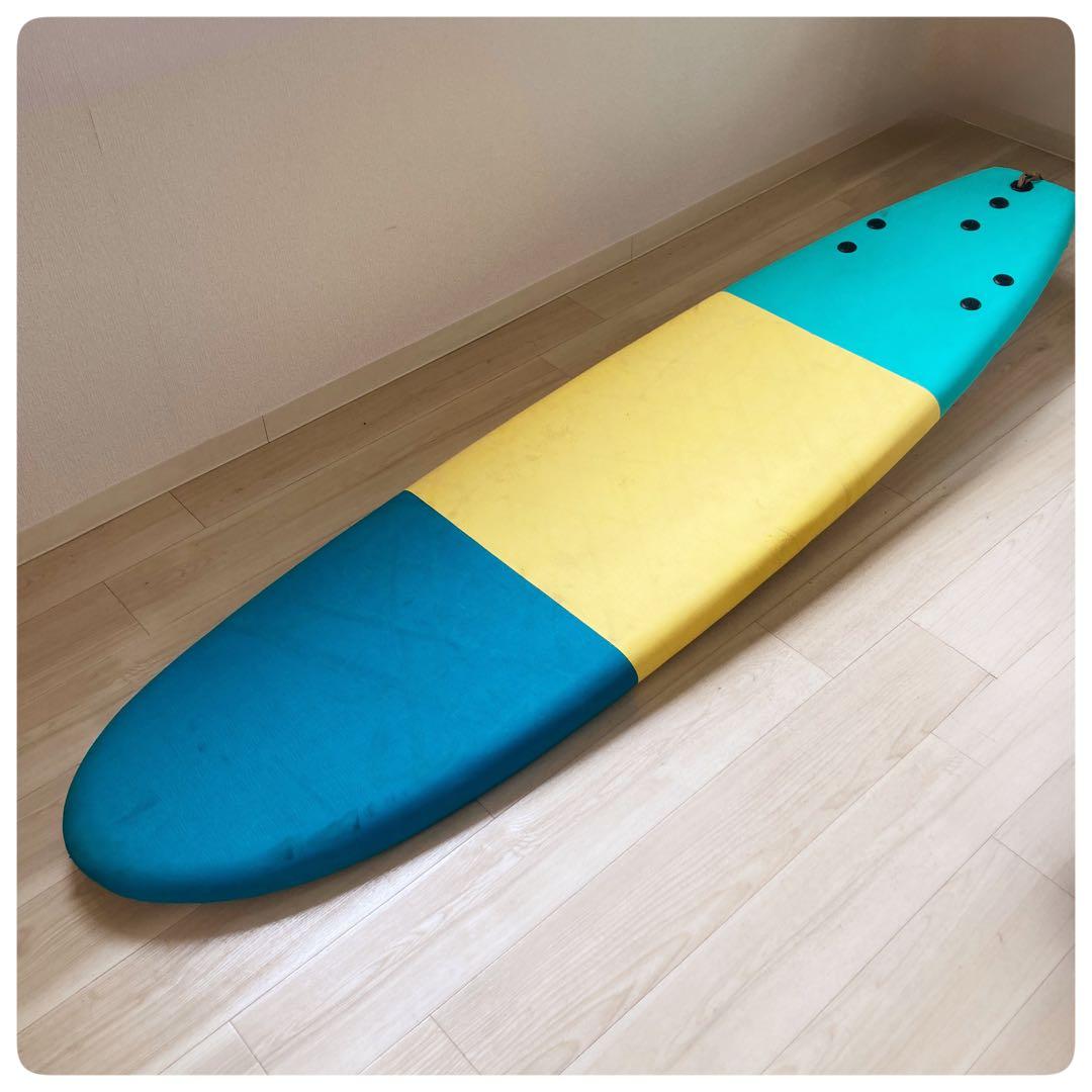 Ideal ロングボード 8’0” ソフトボード トライフィン【直接渡し限定】