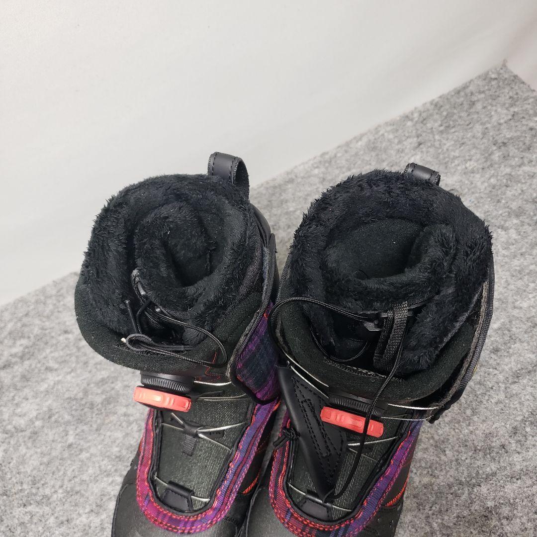 美品 K2 24.0cm ダイヤルブーツ レディース