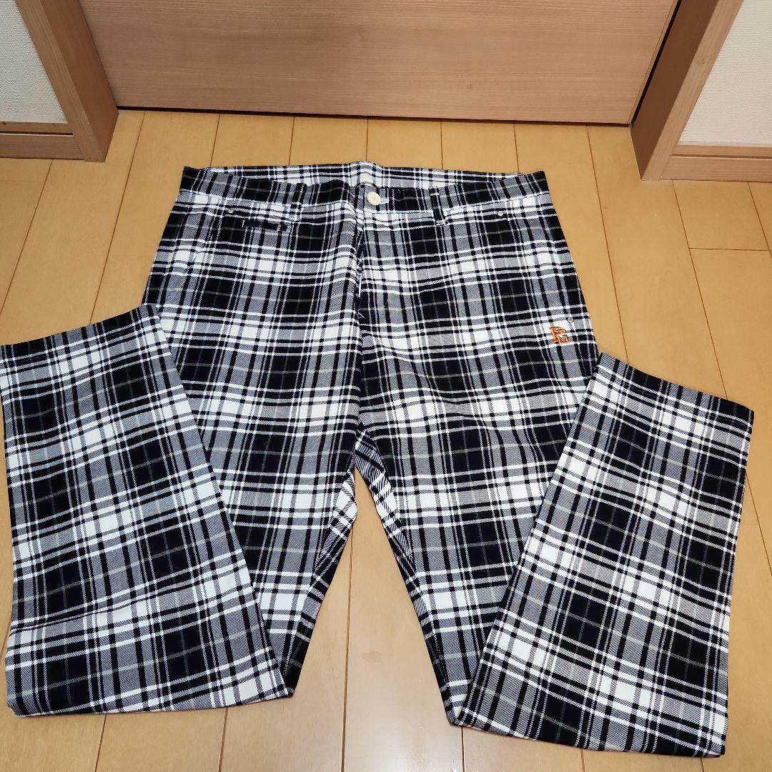 パーリーゲイツ チェック柄 メンズパンツ サイズ7