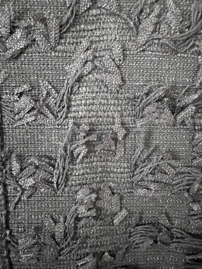 新品！Vin ジャガードダブルジップジレ ブラック　ヤマダヤ　スコットクラブ