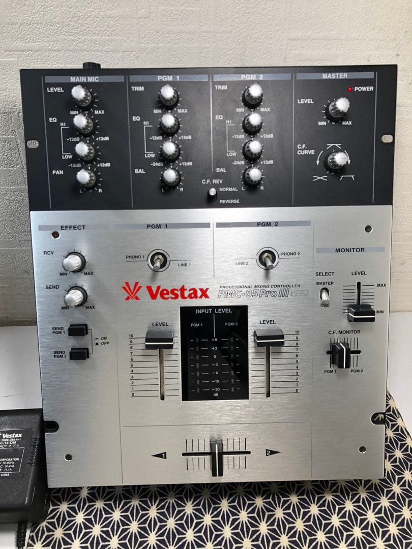 VESTAX ベスタクス　PMC-05ProⅢVCA フェーダーメンテナンス