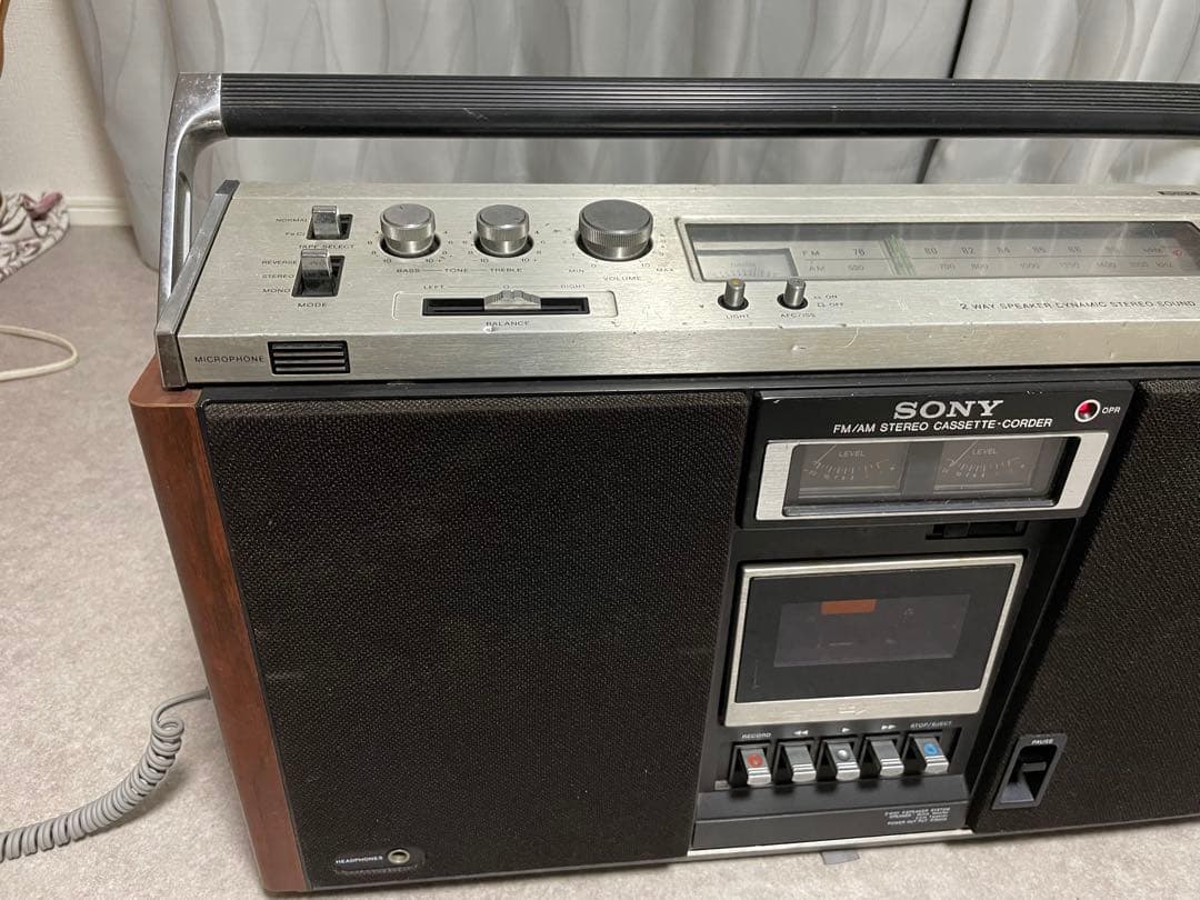 SONY CF-6600 FM/AM ステレオカセットコーダー