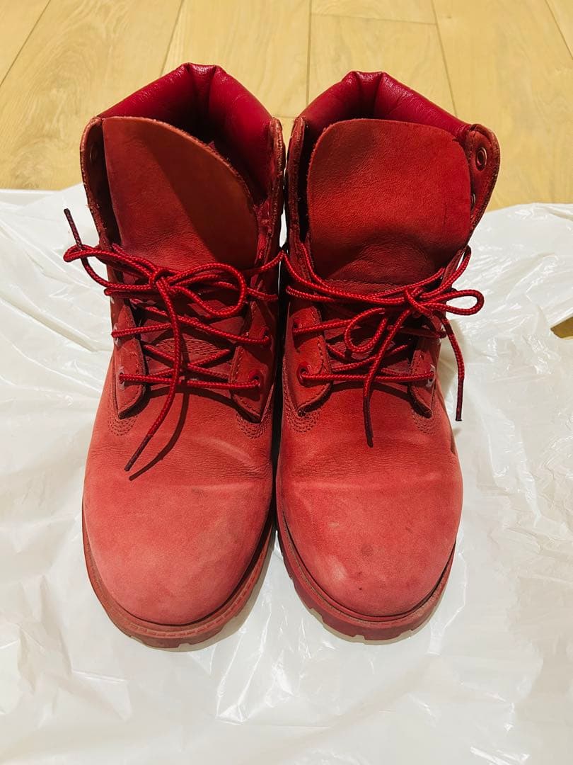 ティンバーランド Timberland 6インチ プレミアムブーツ レッド