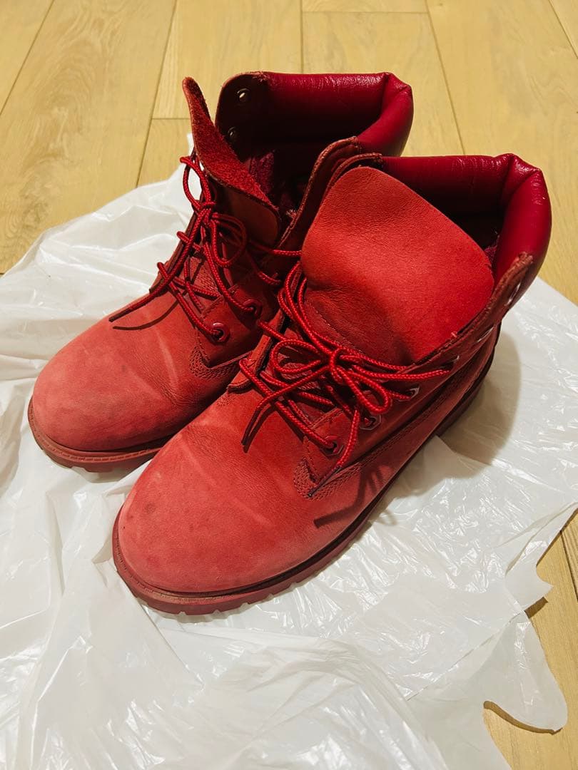 ティンバーランド Timberland 6インチ プレミアムブーツ レッド