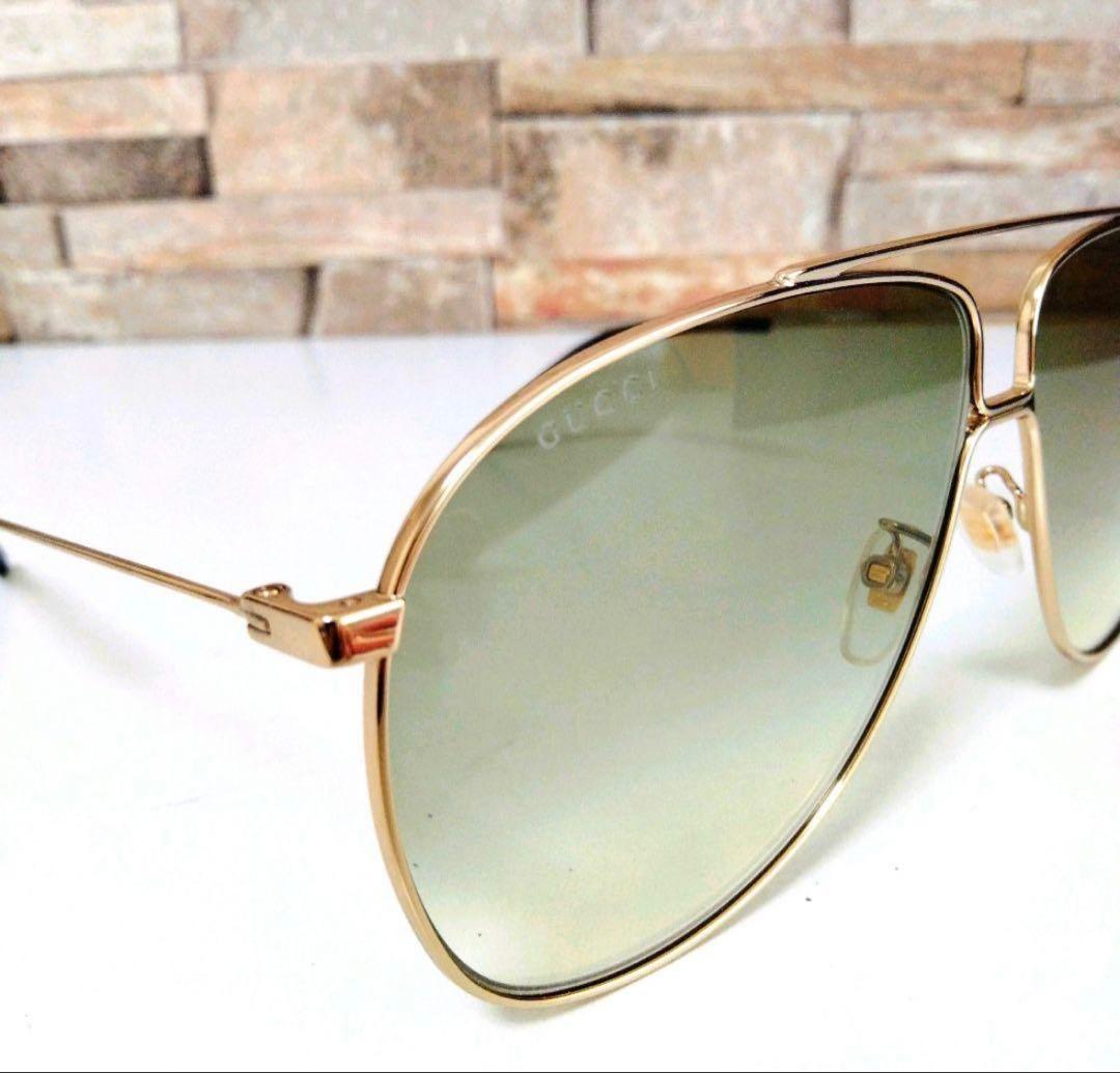 GUCCI 清春愛用　サングラス ディアドロップ ダブルブリッジ