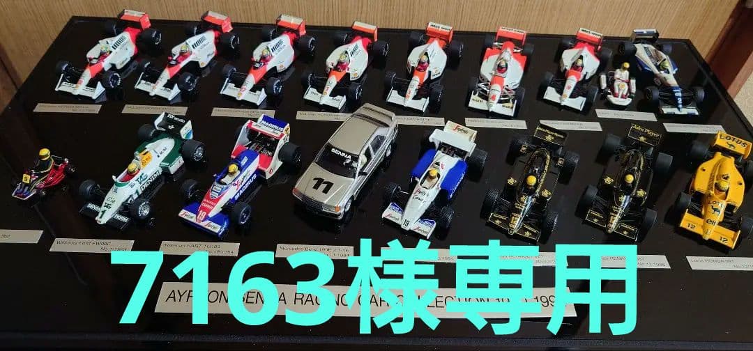 【専用】アイルトンセナ レーシングカーコレクション 1980-1994