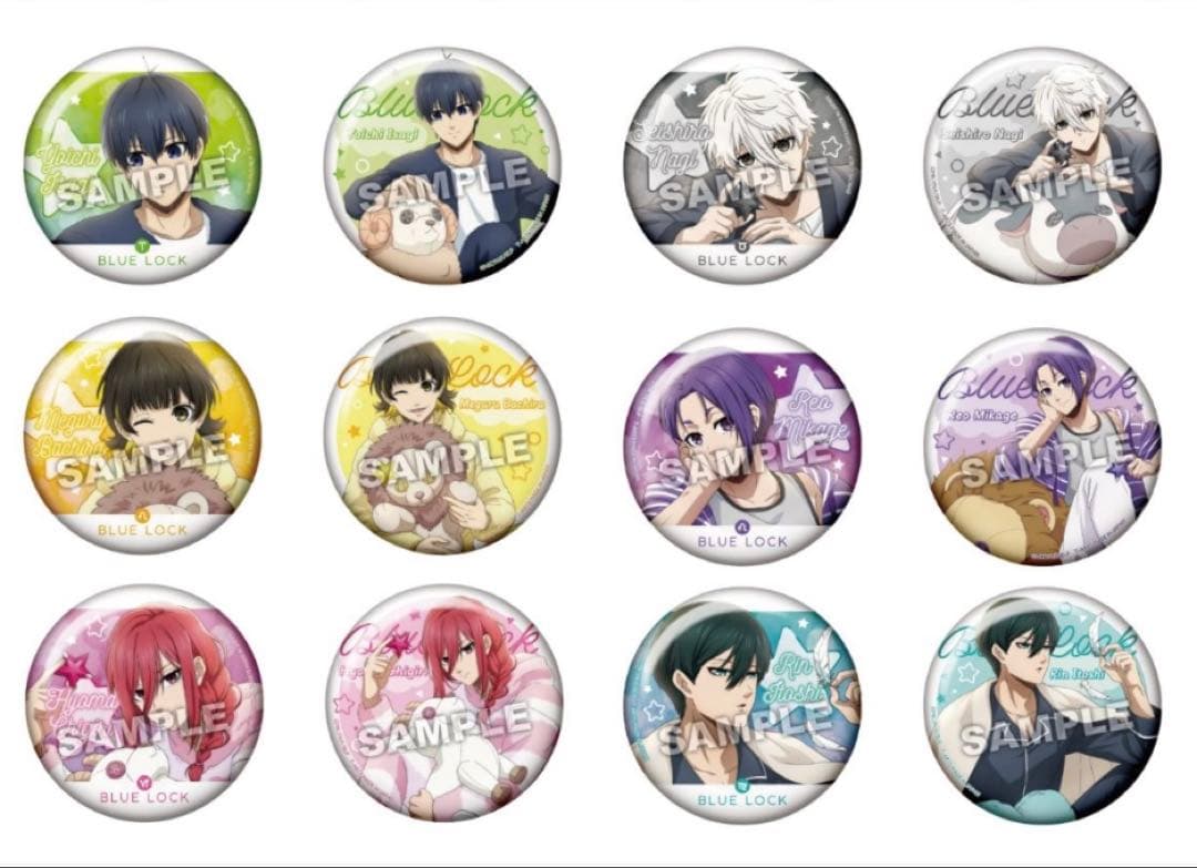 ブルーロック　星座　缶バッジ　御影玲王　A 100個
