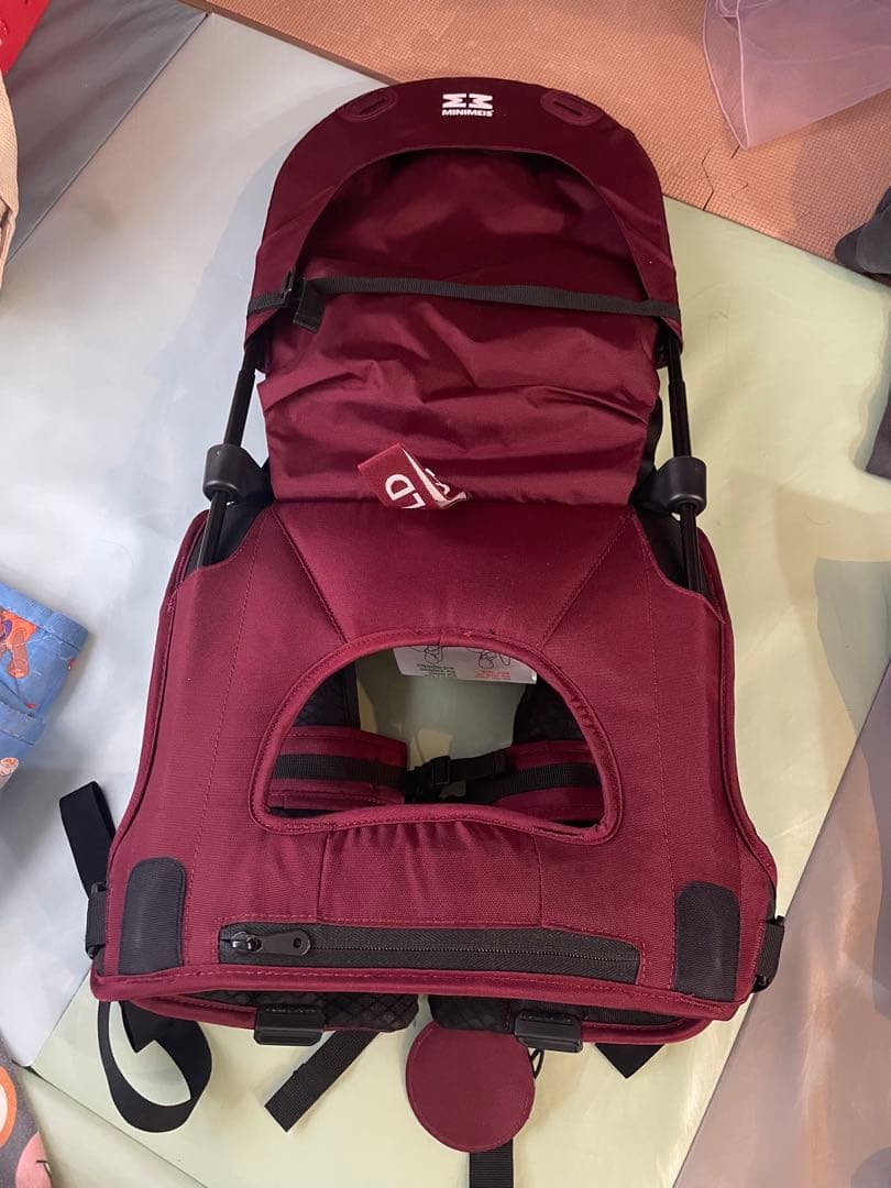 肩車キャリア MINIMEIS G4 ミニマイス エンジ色