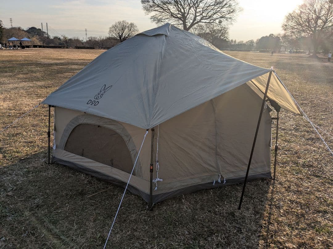 DOD（ディーオーディー）　キノコテント　T4-610-KH　ライトカーキ