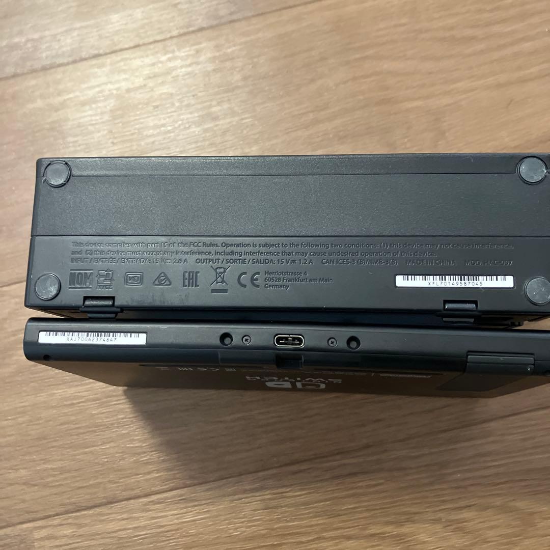 任天堂Switch本体ドックコントローラー付きジョイコン無し本体のみ動作確認すみ