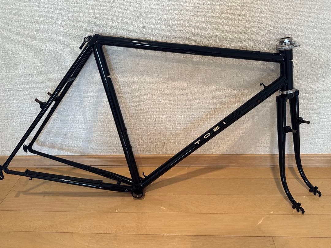 TOEI ロードバイクフレーム ブラック　トーエイ