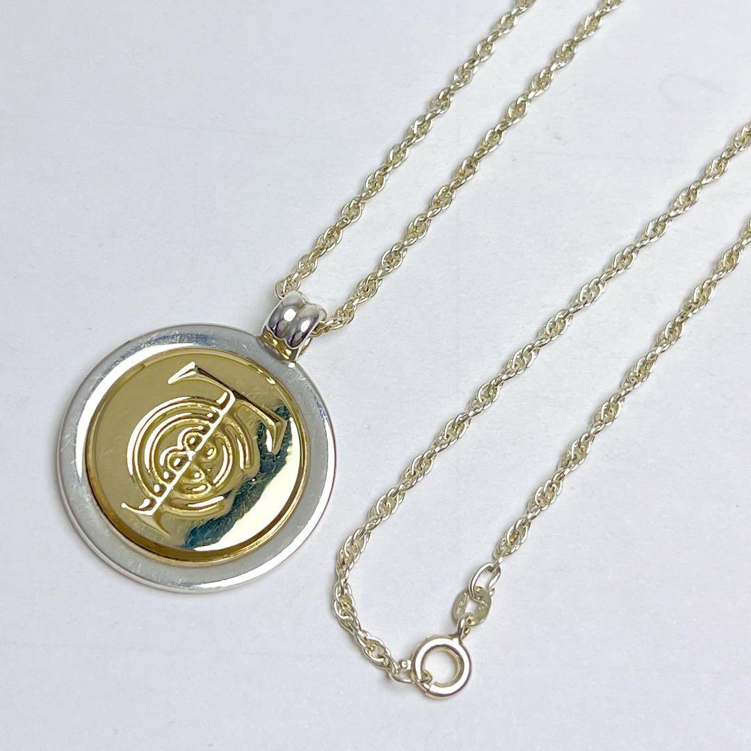 ティファニー　旧ロゴ　　ネックレス　コンビ 925 18K