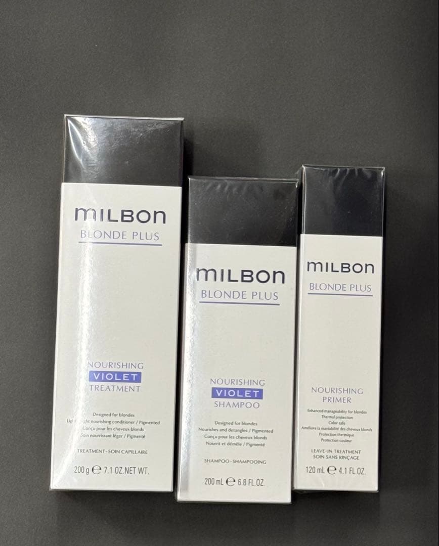 MILBON ブロンドプラス シャンプー トリートメント セット