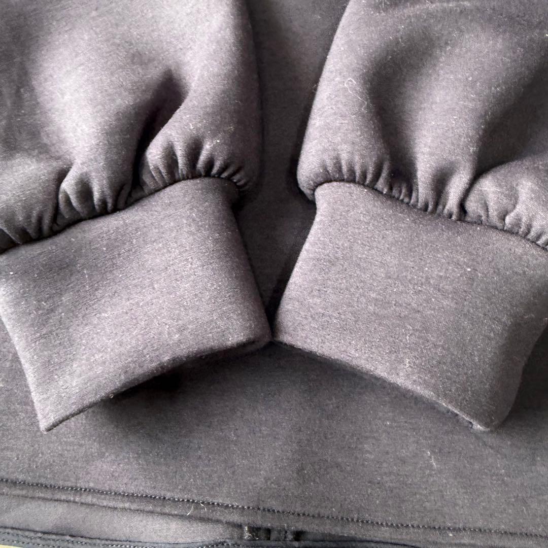 yori テディカラー プルオーバー フリー ネイビー 新品未使用 25AW