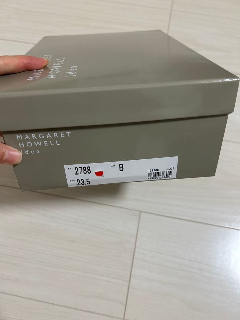 MARGARET HOWELL レースアップシューズ ブラック