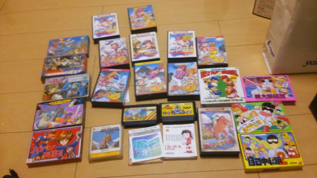 ファミコンソフトまとめ売り