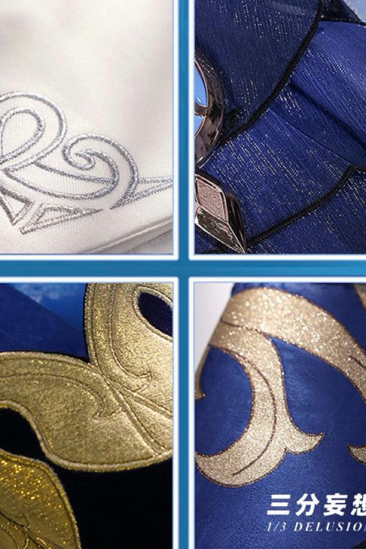 原神 白フリーナ コスプレ 三分妄想