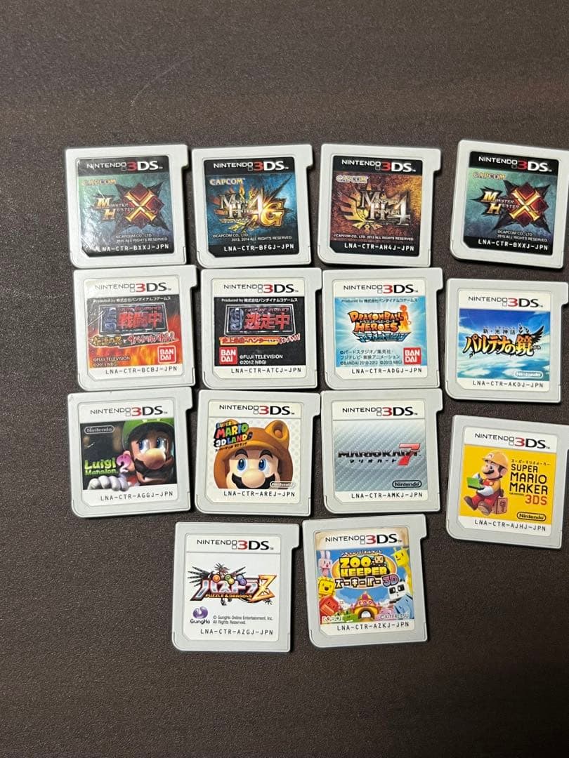 3ds カセット まとめ売り バラ売り可能