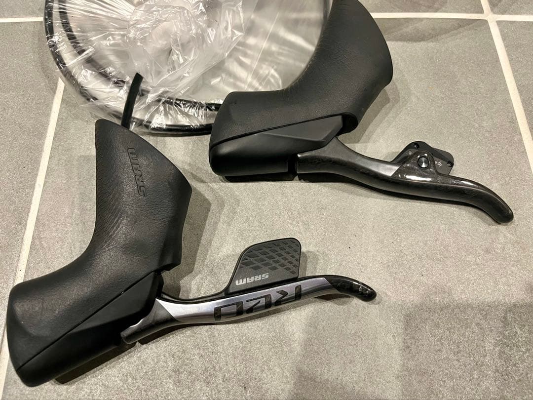 美品 SRAM RED ETAP AXS D1 HRD 2x12 グループセット