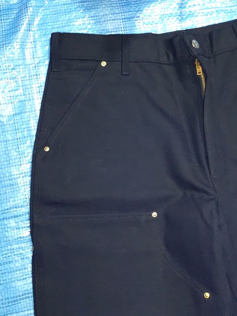 新品 USA製 Carhartt ダブルニー w36×L32 ダック カーハート
