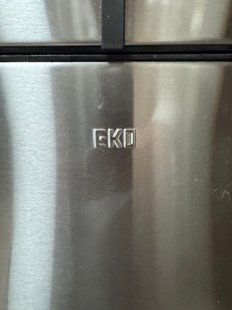 【ひよこ】EKD ステンレス ごみ箱 シルバー DF 45リットル