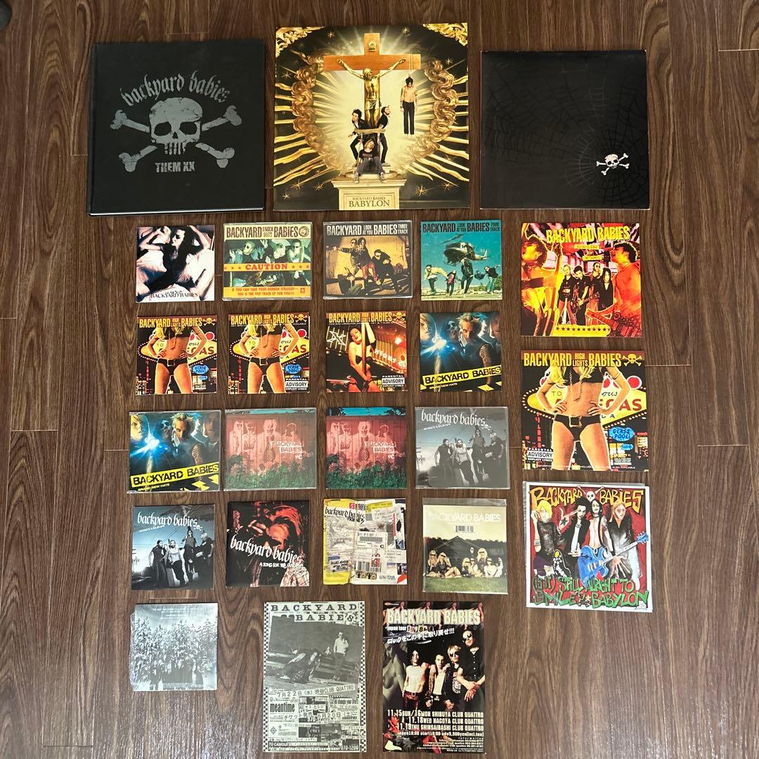 BACKYARD BABIES LP.EP.CD.DVD.FLYERヘヴィメタル