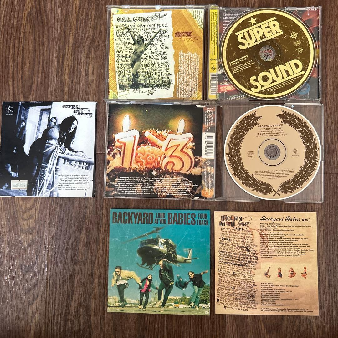 BACKYARD BABIES LP.EP.CD.DVD.FLYERヘヴィメタル