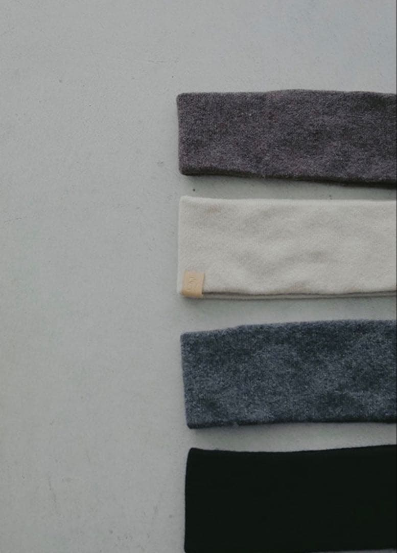 完売！新品未使用エトレトウキョウ　ウールカシミヤニットターバンブラウン