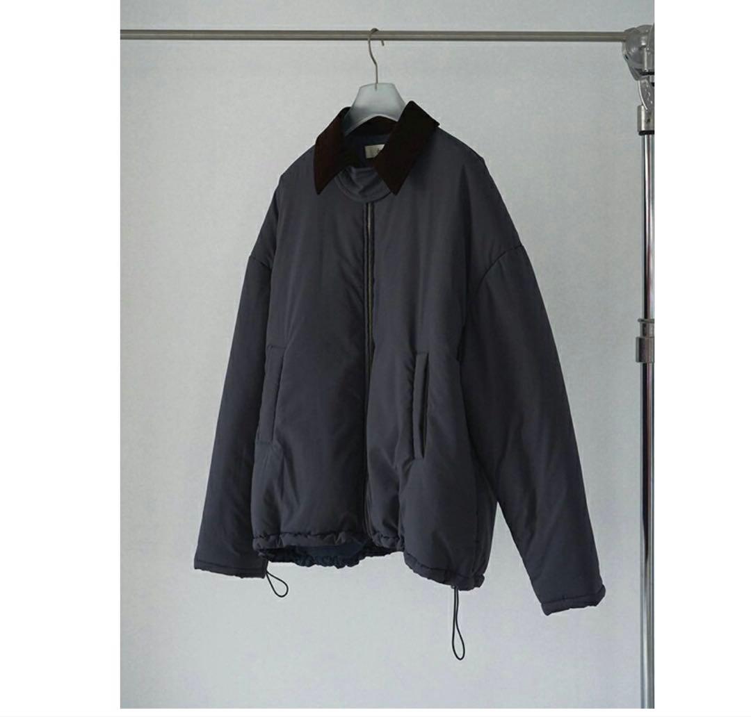 アンヌーク　ブルゾン　チャコールグレー