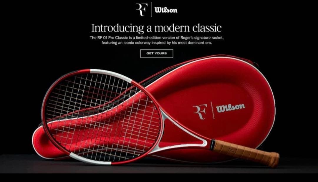 【国内60本】Wilson RF 01 PRO classic テニスラケット