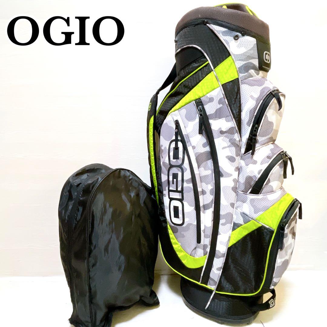 OGIO オジオ ユナイター キャディバッグ カート式 10型 15分割 迷彩