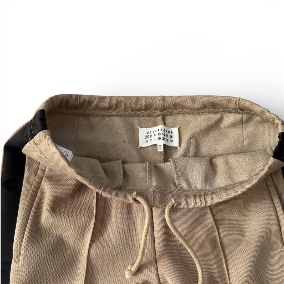 Maison Margiela サイドライントラックパンツ シルク混　44