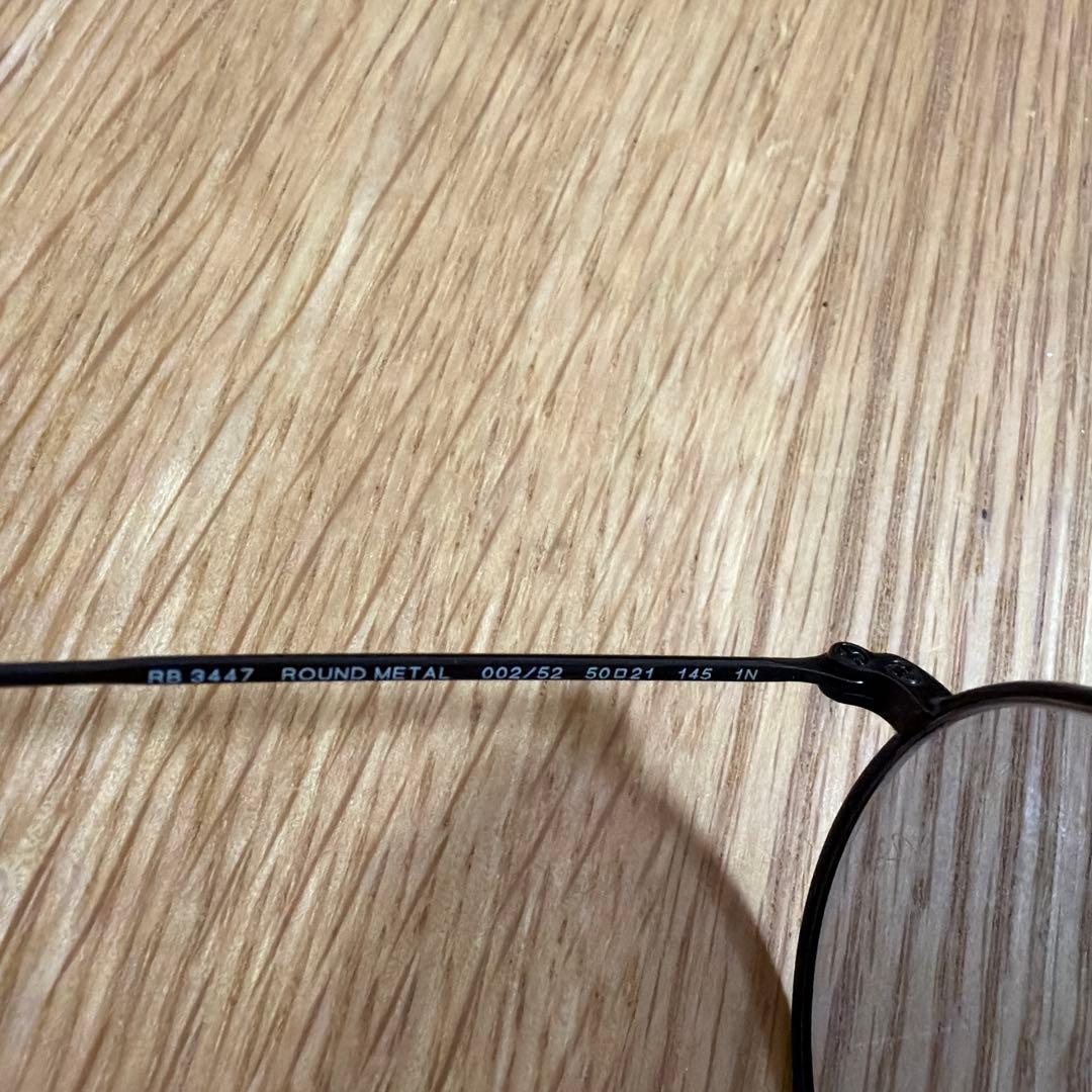 Ray-Ban ラウンドメタルサングラス