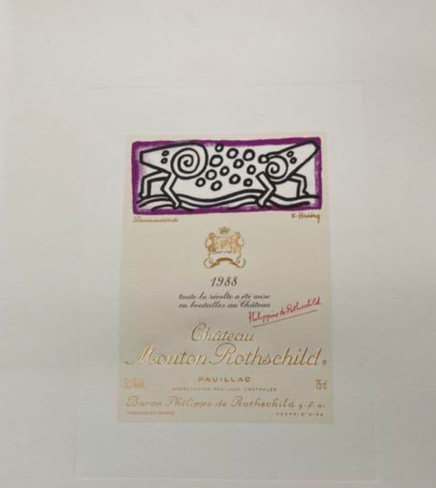 キース・ヘリング リトグラフ ポスター