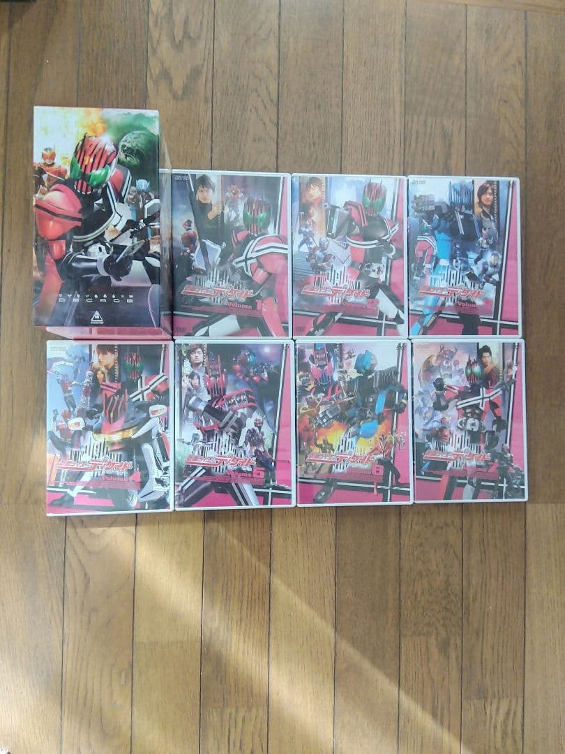 ⭕️格安⭕️仮面ライダーディケイド DVD BOX 全7巻 非レンタル 現品限り