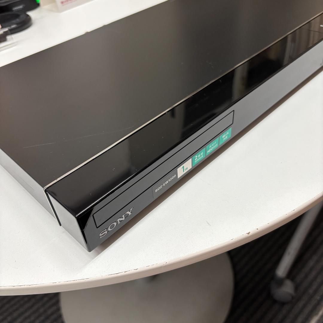 【完動・付属品フル】W録 1TB ソニー BDレコーダー BDZ-EW1200