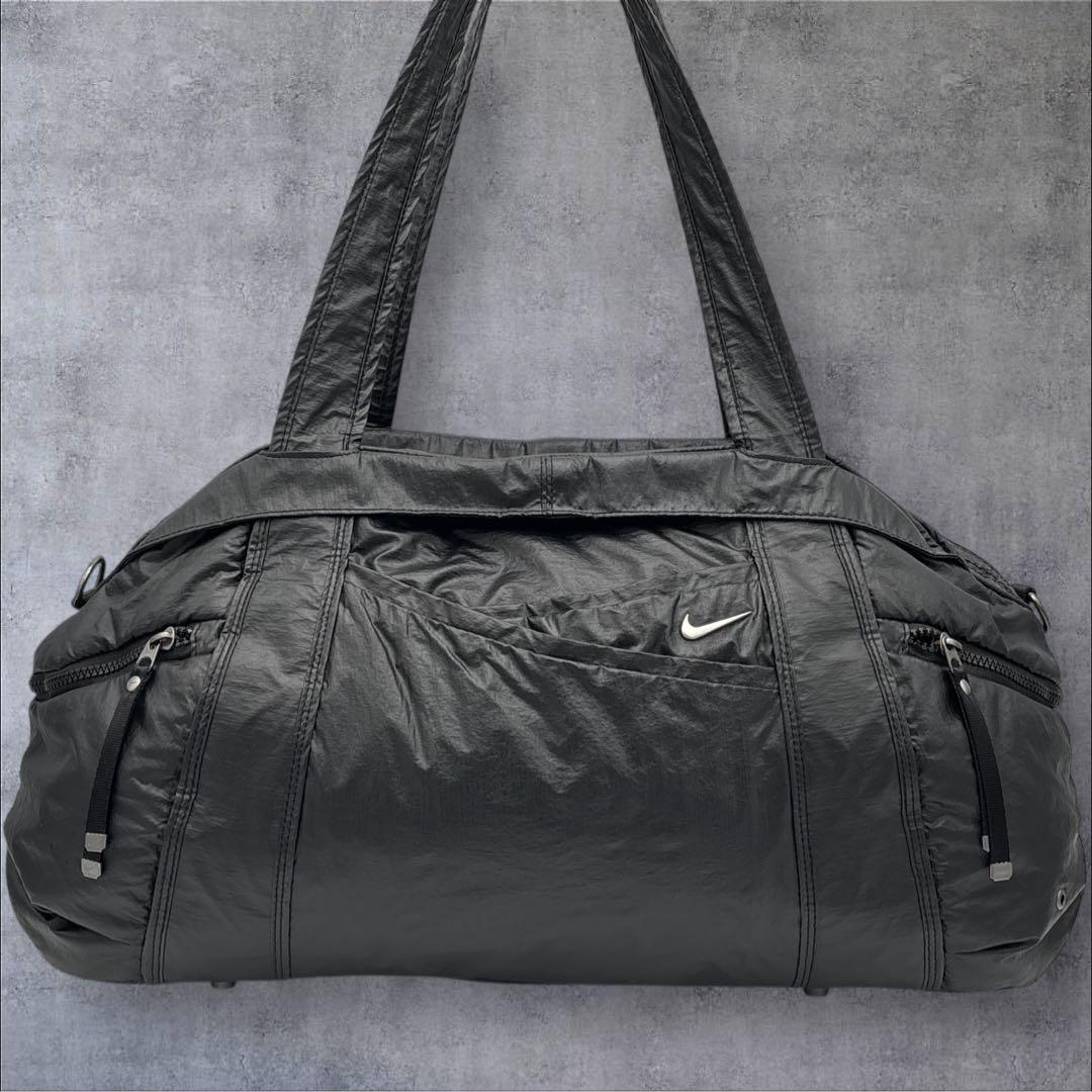 【希少】NIKE archive y2k メタルロゴ ボストンバッグ 旅行鞄