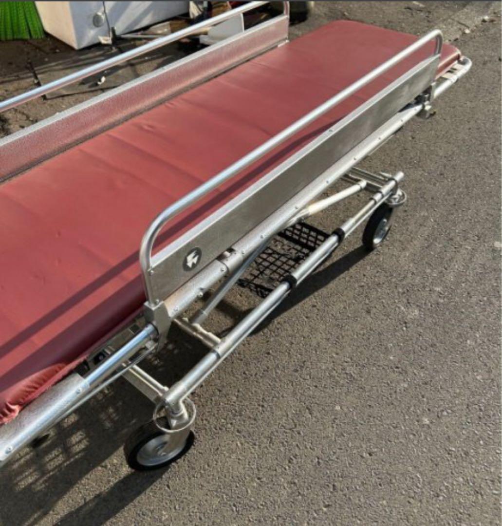 MRI室用ストレッチャー 33-NM 備品 キャスター付き 介護　医療