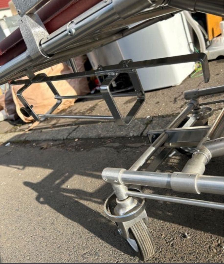 MRI室用ストレッチャー 33-NM 備品 キャスター付き 介護　医療