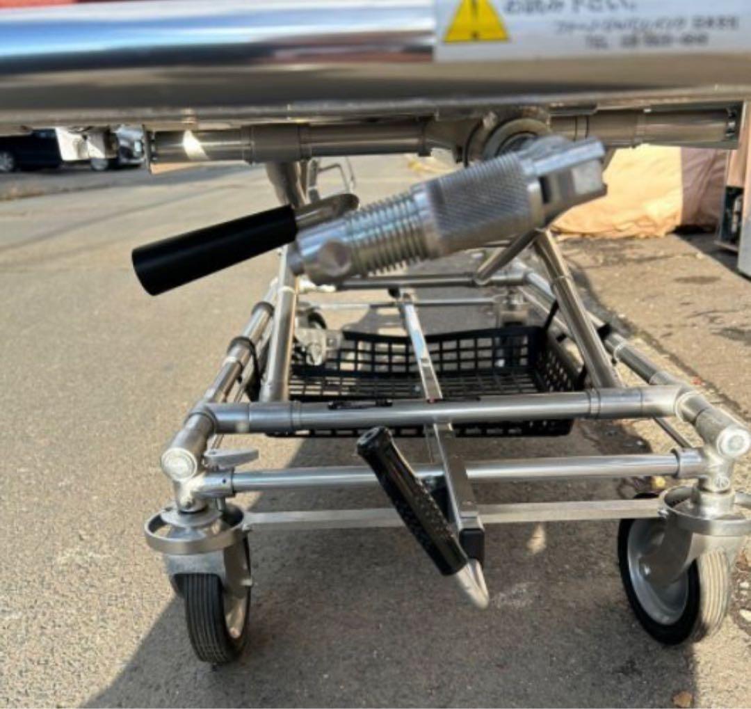 MRI室用ストレッチャー 33-NM 備品 キャスター付き 介護　医療