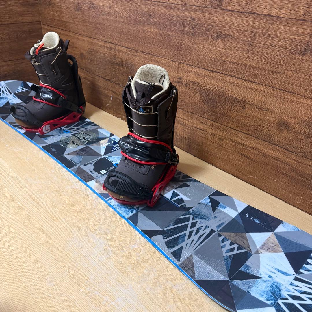 BURTON バートン　初心者オススメ　メンズスノーボード4点　メンテナンス済み