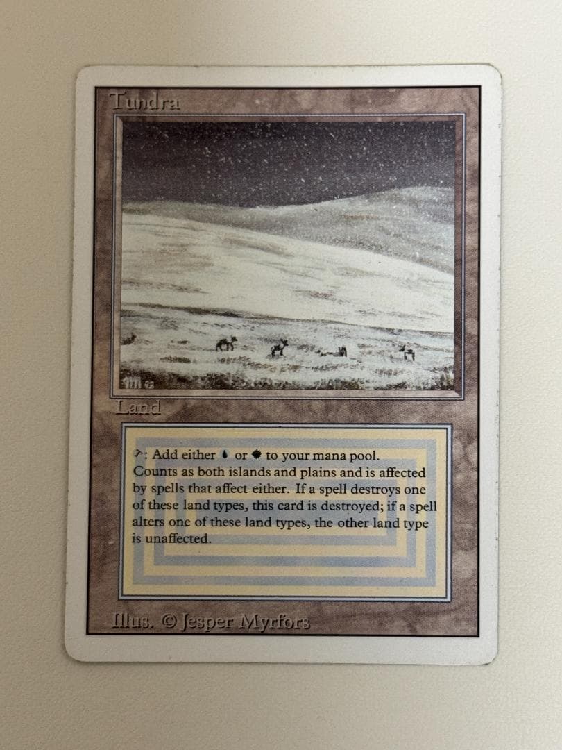 MTG tundra 英語 ①