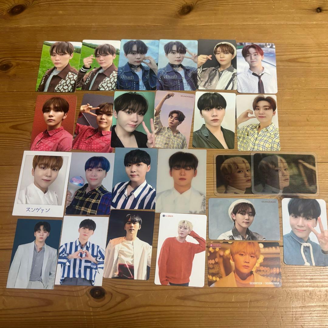 【画像全7枚】SEVENTEEN スングァン トレカ グッズ セット