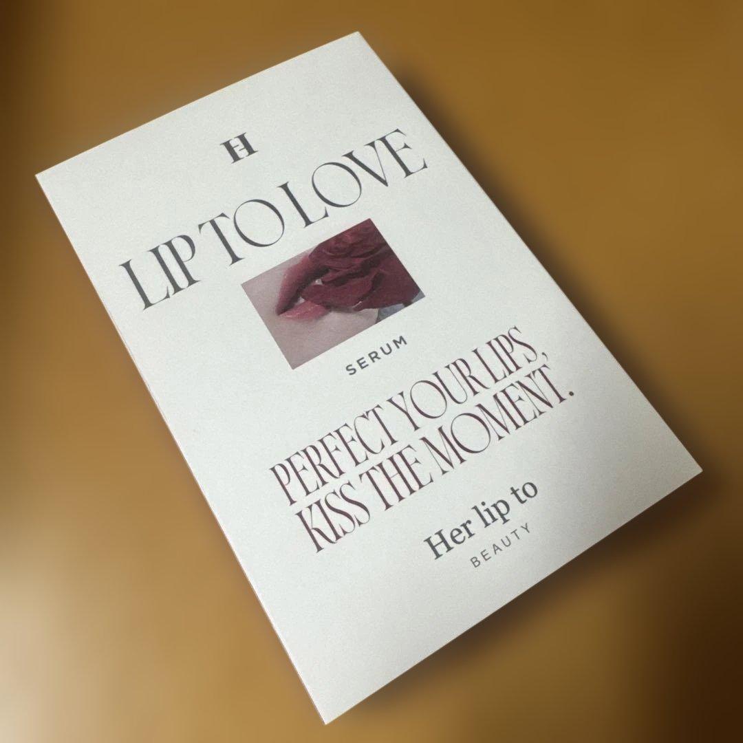 新品⭐︎ Her Lip to beauty LIP TO LOVE リップ