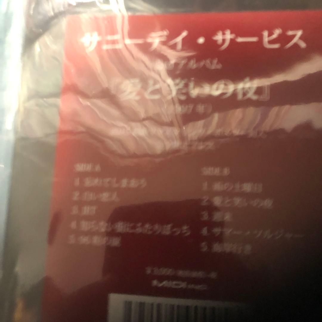 貴重LP サニーデイ・サービス/愛と笑いの夜